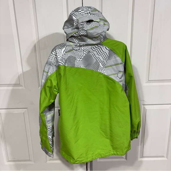 Empyre Clothing 10,000 MM Waterproof Ski Snowboard Coat Jacket Size L Neon Green - Picture 6 of 14